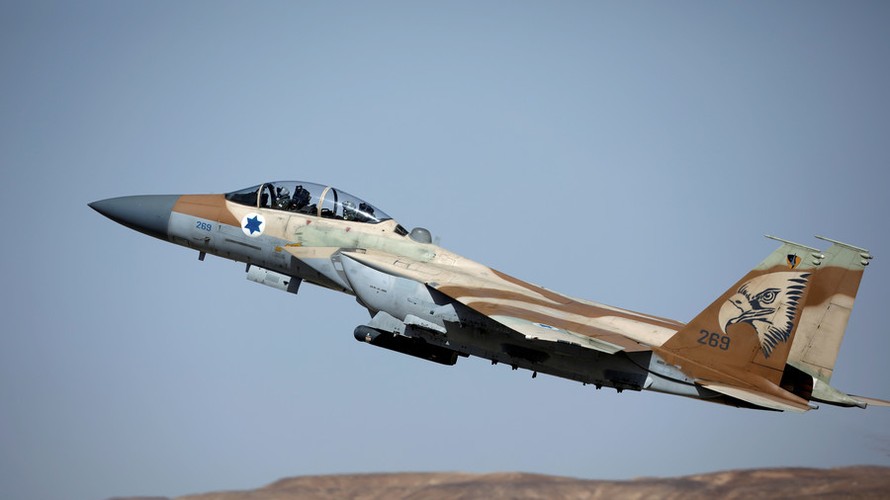 Chiến đấu cơ F-15 của Israel. Ảnh: Reuters