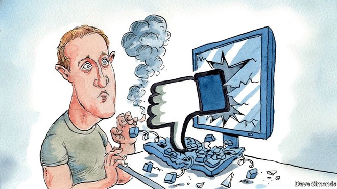 Facebook đang dần quá tải trong việc duyệt nội dung quảng cáo. Ảnh: Dave Simonds.