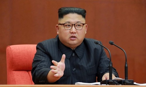 Lãnh đạo Triều Tiên Kim Jong-un. Ảnh: KCNA.