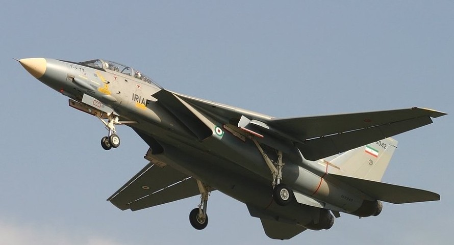 Chiến cơ F-14 của quân đội Iran. Ảnh: Wikipedia
