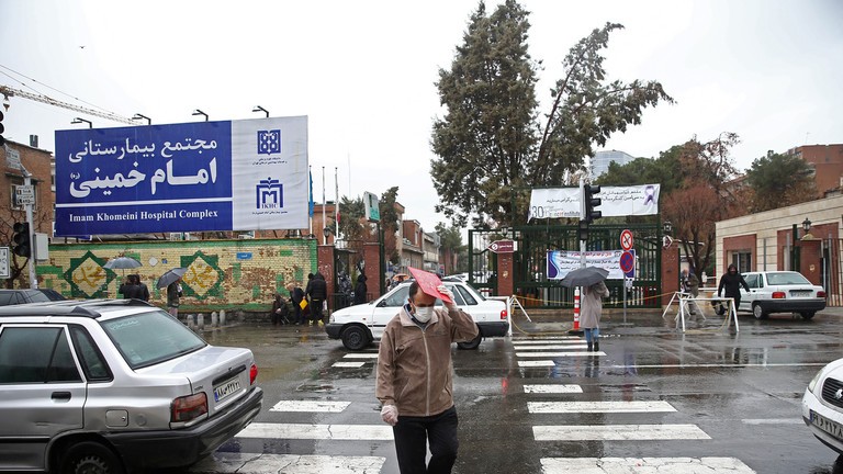 Bệnh viện Imam Khomeini ở thủ đô Tehran. Ảnh: Reuters
