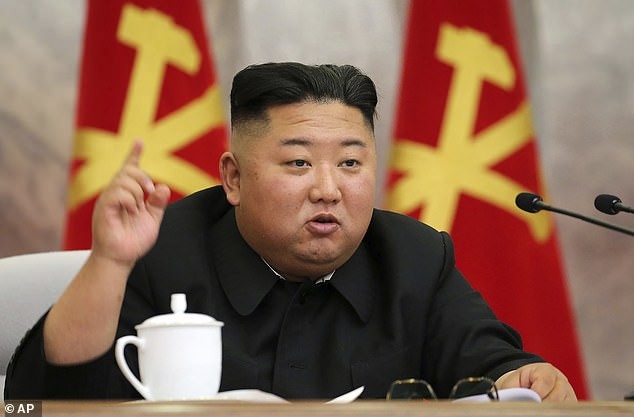 Chủ tịch Triều Tiên Kim Jong-un. Ảnh: AP