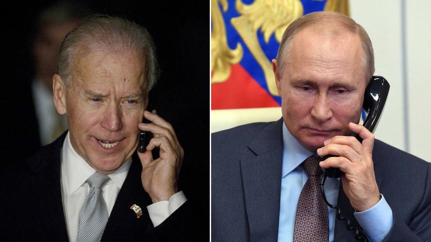 Tổng thống Mỹ Biden và Tổng thống Nga Putin. Ảnh: RT