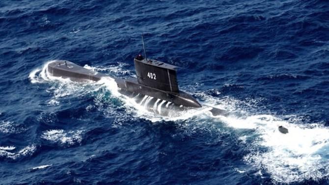 Tàu ngầm KRI Nanggala-402. Ảnh: AP