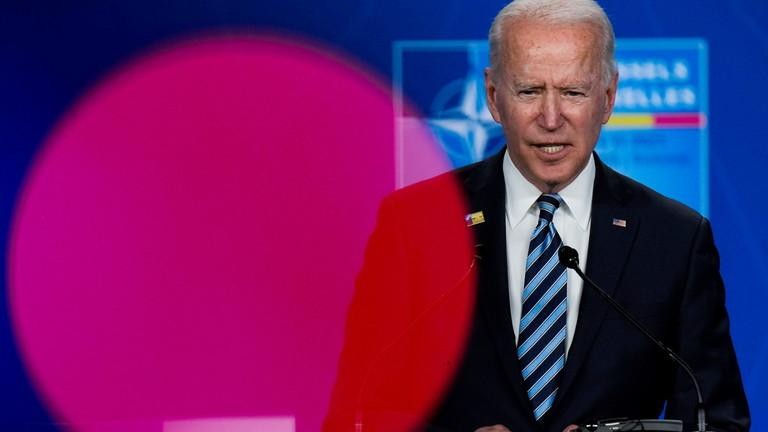 Tổng thống Mỹ Joe Biden họp báo trong khuôn khổ hội nghị NATO ở Brussels (Bỉ) ngày 14/6. Ảnh: Reuters