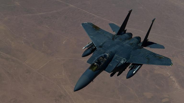 Máy bay chiến đấu F-15E. Ảnh: Không quân Mỹ