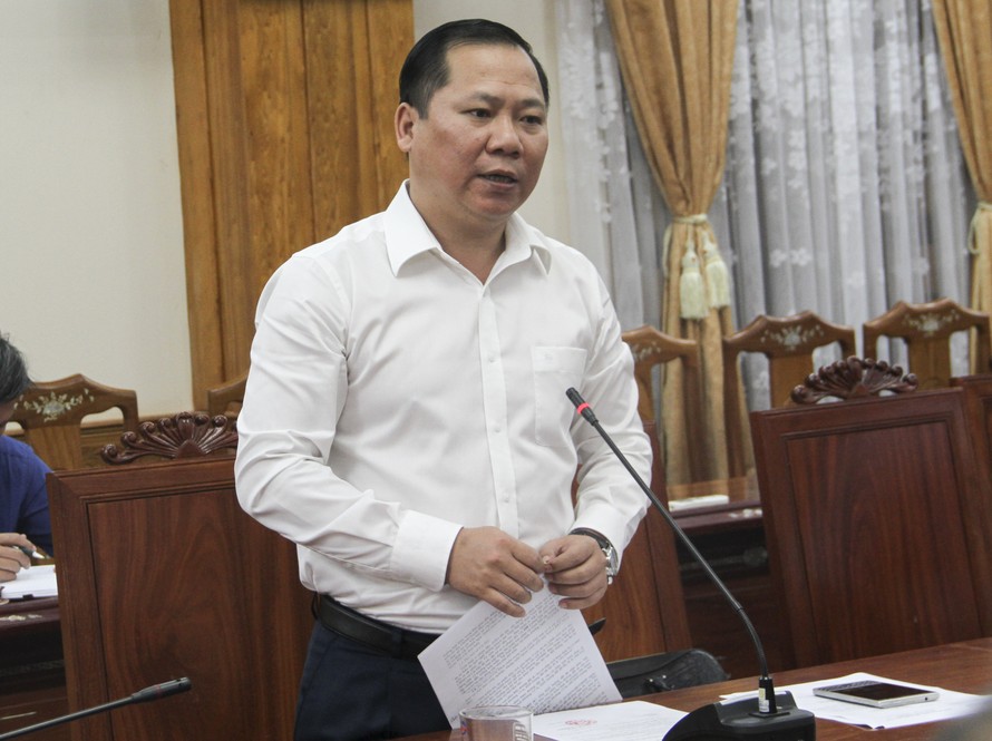Ông Nguyễn Phi Long - Phó Bí thư Tỉnh ủy Bình Định. Ảnh: Trương Định