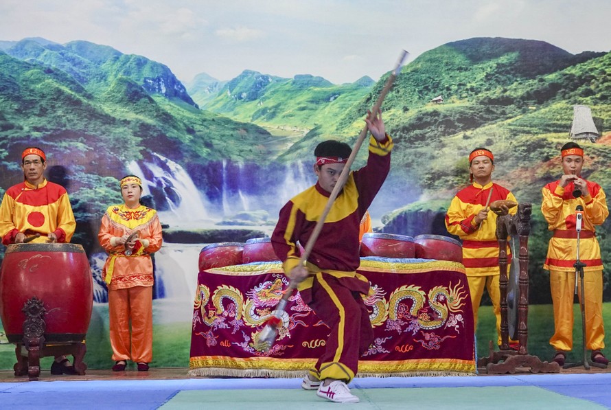 Đề xuất lập hồ sơ trình UNESCO tôn vinh võ cổ truyền Bình Định. Ảnh: X.T