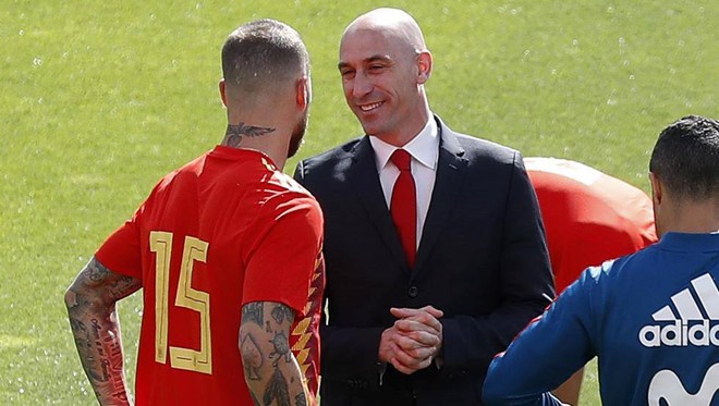 Sergio Ramos đã ẩu đả với Chủ tịch LĐBĐ Tây Ban Nha?