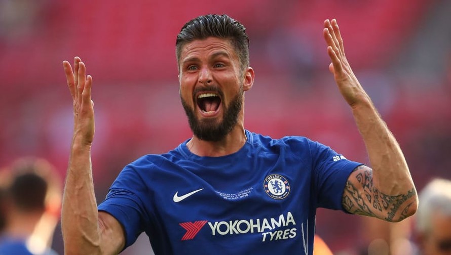 Olivier Giroud sẵn sàng đương đầu với những thách thức tại Chelsea mùa tới.