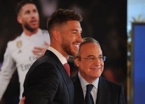 Chủ tịch Florentino Perez quyết tâm giữ chân Ramos.