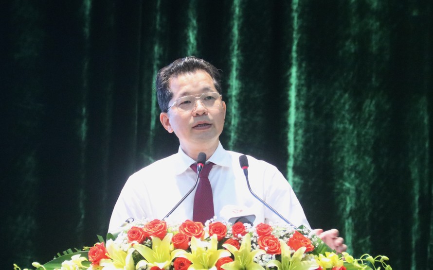 Ông Nguyễn Văn Quảng, Bí thư Thành uỷ Đà Nẵng được giới thiệu ứng cử ĐBQH khoá XV. Ảnh: Nguyễn Thành