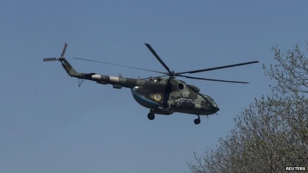 Một chiếc máy bay quân sự Ukraine bị bắn hạ