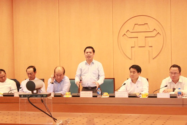 Bộ trưởng Bộ GTVT Nguyễn Văn Thể khẳng định phải đưa đường sắt Cát Linh - Hà Đông vận hành trong tháng 12/2018.