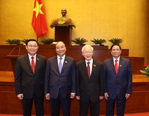 Nơi ứng cử của các Uỷ viên Bộ Chính trị, Ban Bí thư do Trung ương giới thiệu 