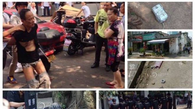 Trung Quốc: Mang bom tự chế tấn công đồn cảnh sát