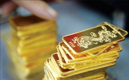 Vàng dao động quanh mức 35 triệu đồng