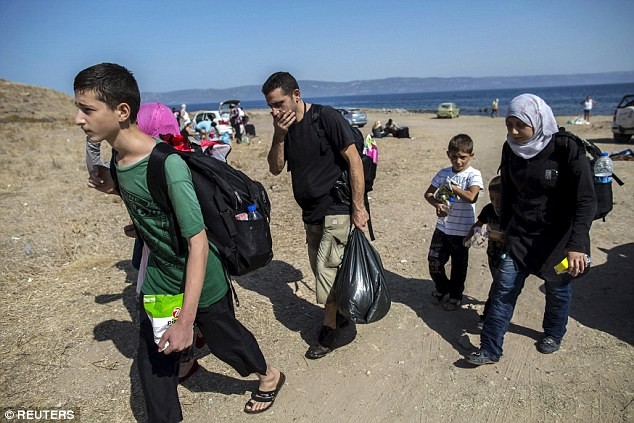 Những người tị nạn tới châu Âu hi vọng có cuộc sống tốt đẹp hơn.