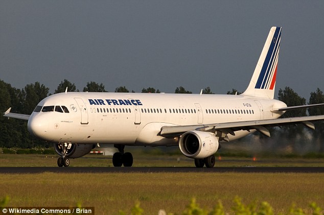 Một máy bay của Air France. 