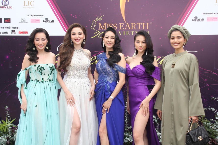 Hoa hậu Hà Kiều Anh cùng dàn người đẹp khoe sắc dự khởi động Miss Earth Vietnam 2021