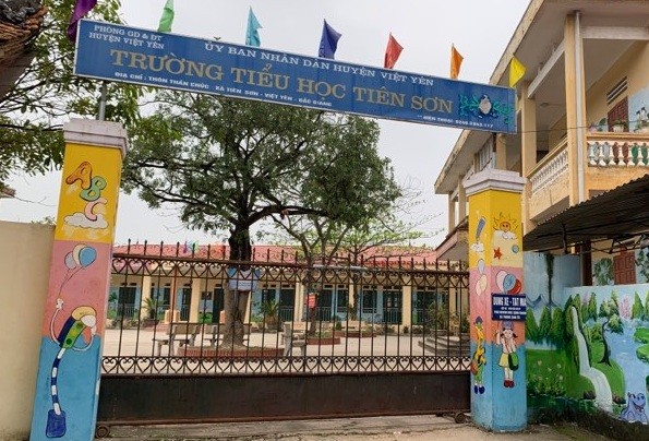 Trường Tiểu học Tiên Sơn. Ảnh: Nguyễn Hà