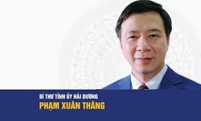 Ông Phạm Xuân Thăng - Bí thư Tỉnh ủy Hải Dương được bầu giữ chức Chủ tịch HĐND tỉnh khóa XVI.
