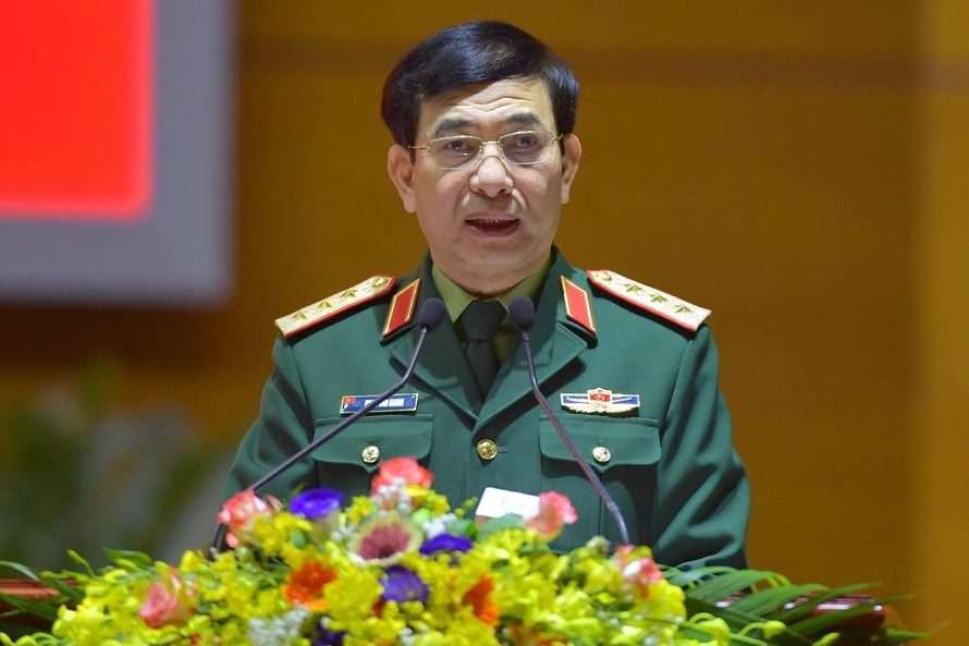 Thượng tướng Phan Văn Giang. Ảnh: Nguyễn Minh