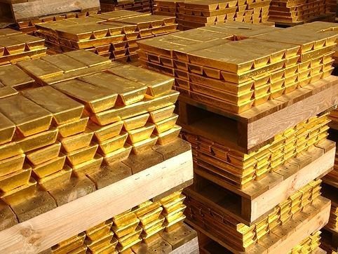 Đầu tuần, vàng đồng loạt tăng giá mạnh. Ảnh minh hoạ