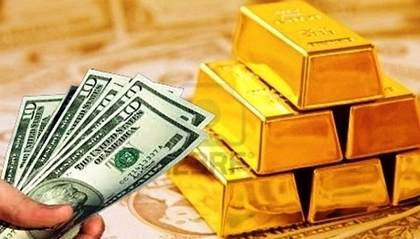 Giá vàng và USD đồng loạt giảm. ảnh minh hoạ 