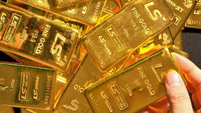 Chứng khoán lao dốc, vàng tăng 2 triệu đồng/lượng. ảnh minh họa ​