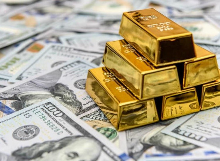Đồng USD phục hồi khiến giá vàng giảm. ảnh minh họa 