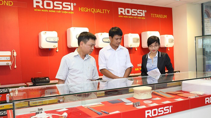 Bình nước nóng Rossi tiết kiệm tới 15% điện năng tiêu thụ