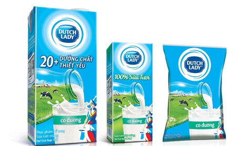 Diện mạo mới cho dòng sản phẩm sữa nước Dutch Lady 