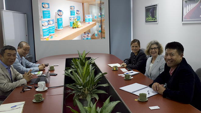 Tổng lãnh sự New Zealand thăm và làm việc tại Công ty Cổ phần Goodhealth Việt Nam