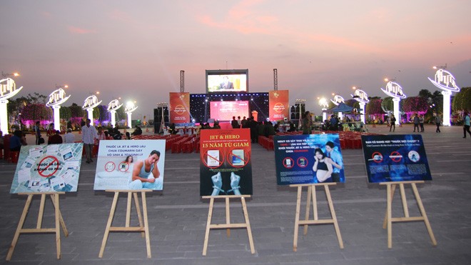 Mô hình triển lãm tại Sự kiện “Tự hào hàng Việt Nam” với nhiều thông tin bổ ích