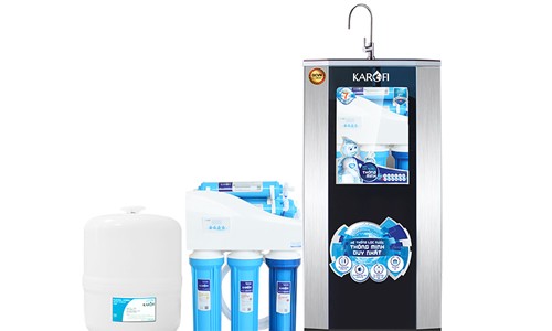 Máy lọc nước thông minh Karofi cho chất lượng nước đảm bảo với thiết kế đẹp tinh tế 