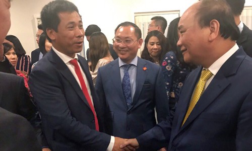 Phó Chủ tịch VEAS Nguyễn Bá Luận hội kiến Thủ tướng Nguyễn Xuân Phúc