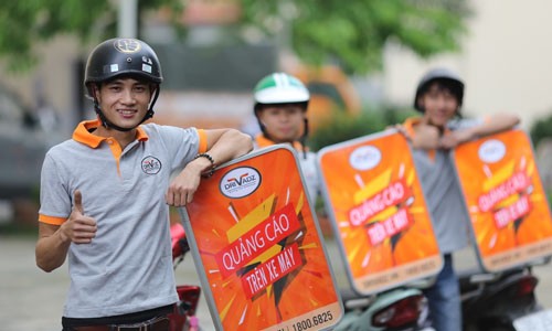 Startup Việt giúp người đi xe máy 'sinh lời' trên phố