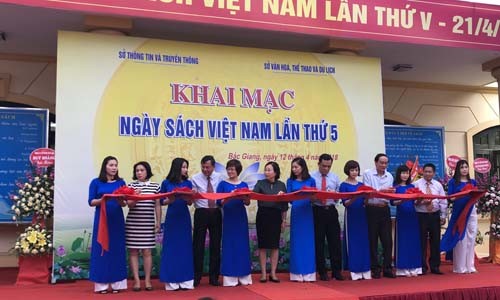 Khai mạc Ngày sách Việt Nam tỉnh Bắc Giang năm 2018.