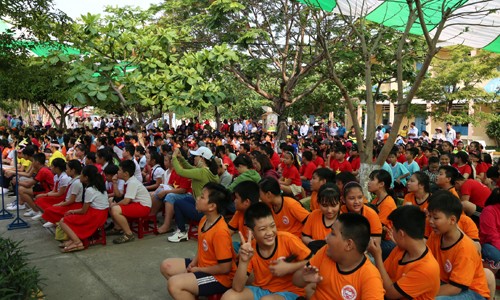 Frieslandcampina VN đồng hành cùng ngày hội học sinh tiểu học Đà Nẵng