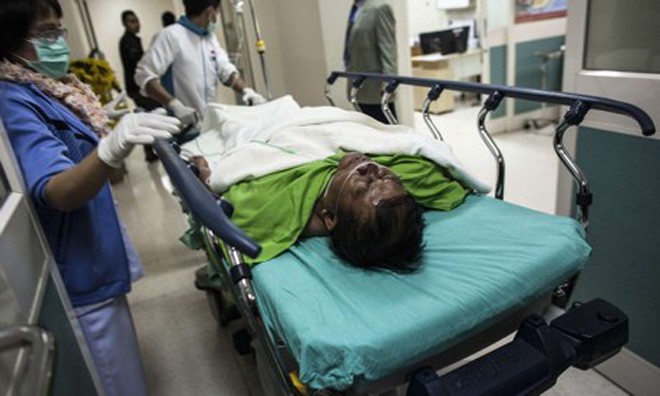 Ông Kwanchai Praipana trong bệnh viên. Ảnh: Reuters.