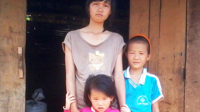 3 chị em bị chính quyền bỏ quên