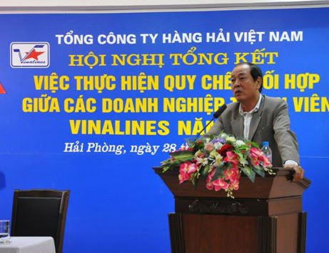 Phó Tổng giám đốc Vinalines Vũ Khắc Từ bị tạm dừng công việc trong vòng 15 ngày để giải trình về bê bối tại cảng Quảng Ninh. Ảnh: Báo Đầu tư
