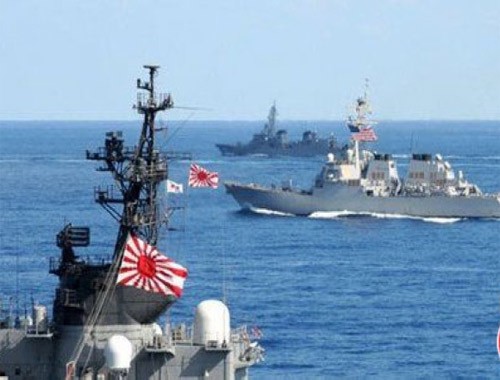  Hải quân Mỹ-Ấn-Nhật sắp tập trận chung