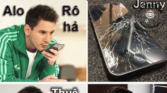 Messi gọi, Ronaldo đập iPhone