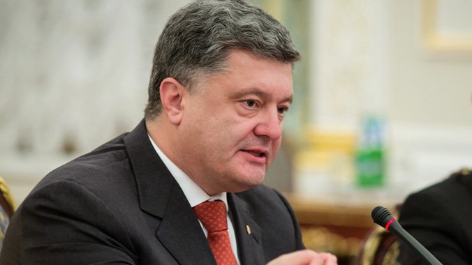 Tổng thống Ukraine Petr Poroshenko. Ảnh: Rianovosti/Mikhail Palinchak.