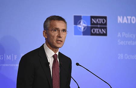 Tổng thư ký Tổ chức Hiệp ước Bắc Đại Dương (NATO) Jens Stoltenberg. Ảnh: AFP/TTXVN.