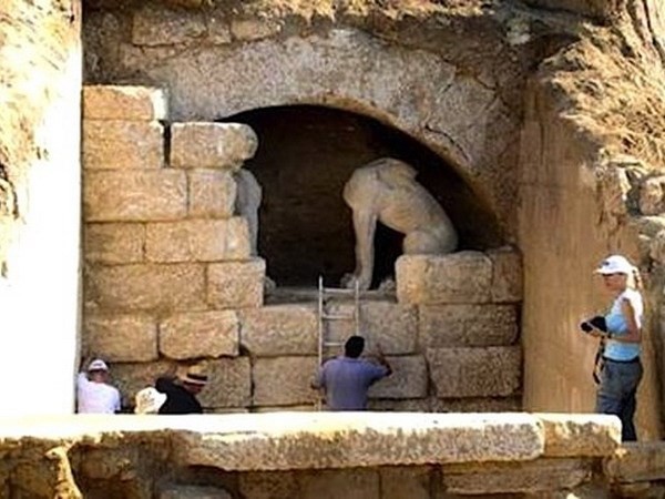 Khu lăng mộ Amphipolis. Nguồn: greece.greekreporter.com.