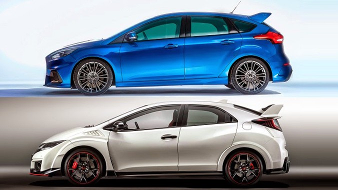 Entonces, ¿qué Ford Focus RS và Honda Civic Type R?