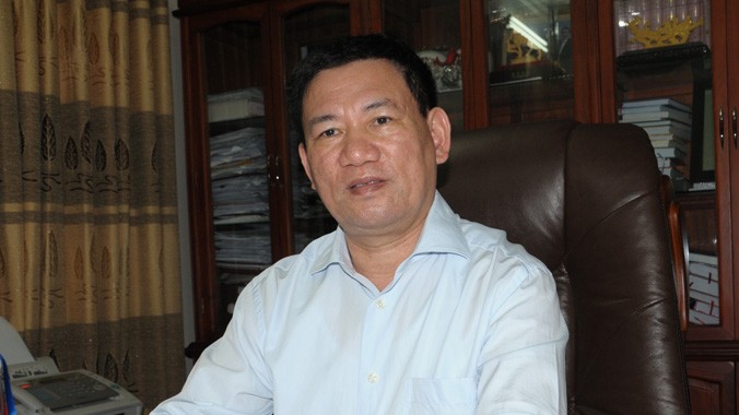 Tại ĐH đại biểu Đảng bộ tỉnh Nghệ An khóa XVIII, nhiệm kỳ 2015-2020, đồng chí Hồ Đức Phớc tái đắc cử Bí thư Tỉnh ủy. Ảnh: Quang Long.